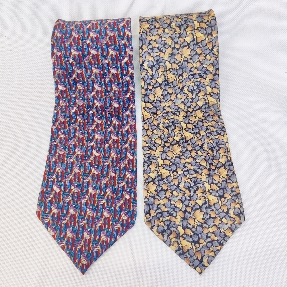 Cocktail Collection Vodka Mens Silk Neck Tie Set of 2 by Stonehenge 4" W 58" L - Picture 16 of 16